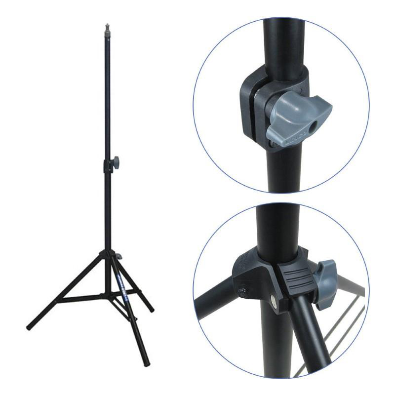 chân đèn, chân máy ảnh Linco Zenith 8806 - Chân tripod cao cấp dành cho đèn livestream, máy ảnh, đèn studio ... - Cao tối đa 2m1 