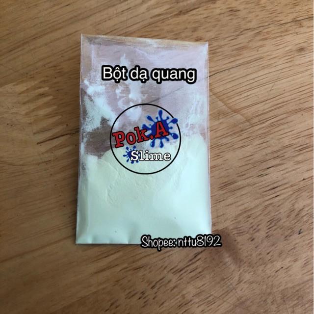 Bột dạ quang - Nguyên liệu làm slime-video tự quay