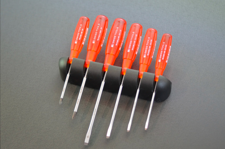 BỘ TUA VÍT 6 CÂY PB SWISS TOOLS 4 ĐẦU DẸP VÀ 2 ĐẦU PHILLIPS PB 6244