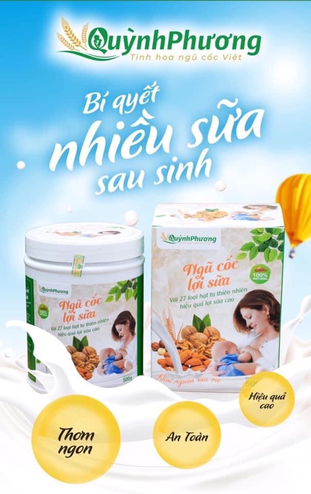 BỘT NGŨ CỐC LỢI SỮA QUỲNH PHƯƠNG