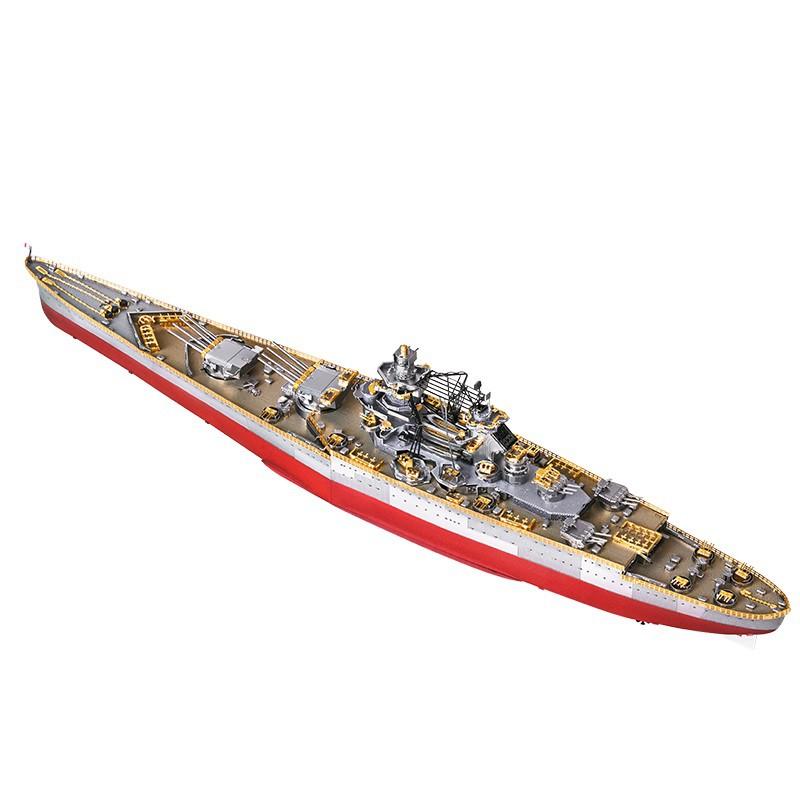 Mô Hình Lắp Ráp 3d Thiết Giáp Hạm Richelieu – Pháp