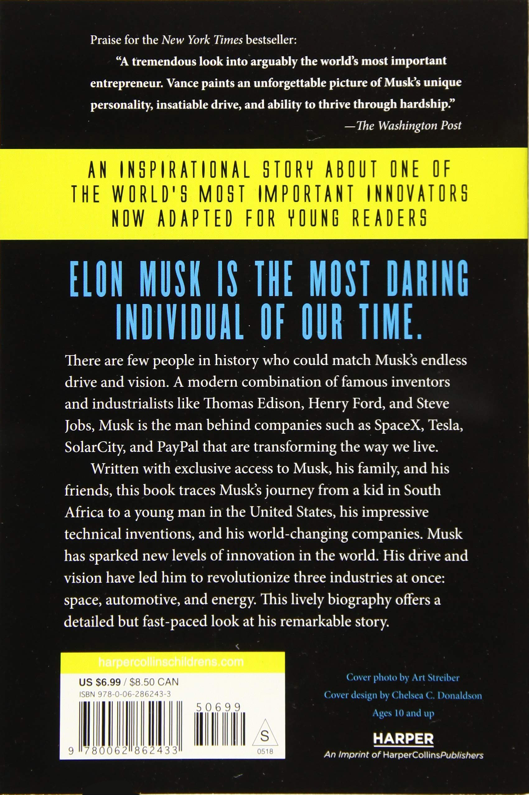 Elon Musk and the Quest for a Fantastic Future (Young Reader's Edition)