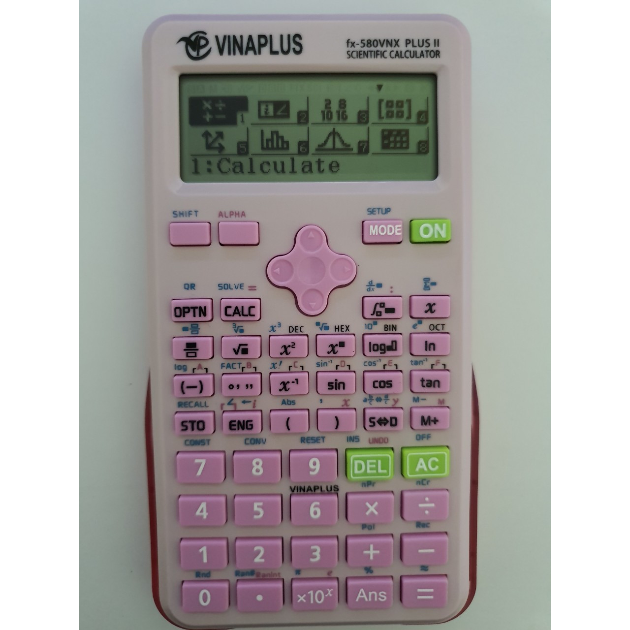 Máy tính Vinaplus fx-580VNX Plus II Pink