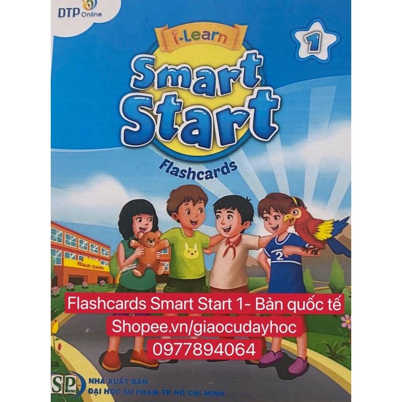 Flashcards  Smart Start Level 1- Bản quốc tế -ép plastics dầy đẹp