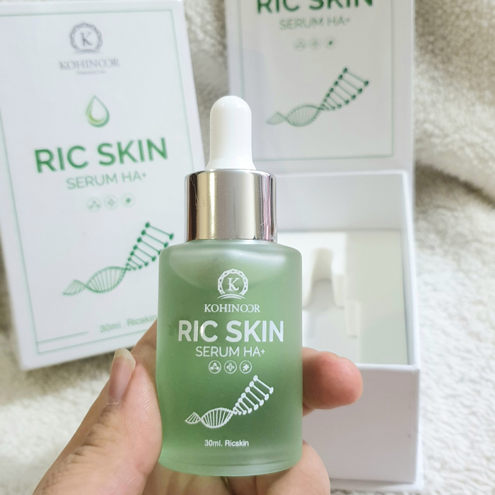 Serum dưỡng trắng, ngăn ngừa thâm nám RIC SKIN HA+ - Tái tạo làn da khỏe mạnh từ bên trong