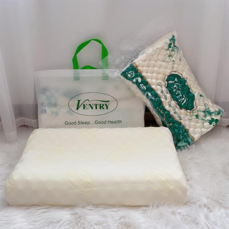 Gối Cao Su Non Ventry Thái Lan Hàng Loại 1 Gối Ngủ Kích Thước 40x60cm