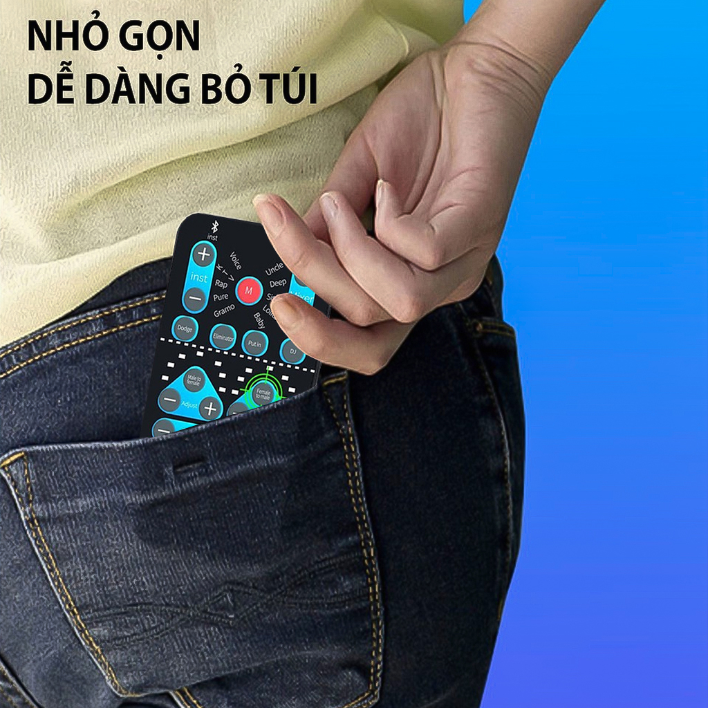 M10 Bộ Chuyển Đổi Giọng Nói Chơi Game Hỗ Trợ Chuyển 8 Giọng Nói Nam Nữ Trẻ Em Dành Cho Điện Thoại, Máy Tính Bảng, PC