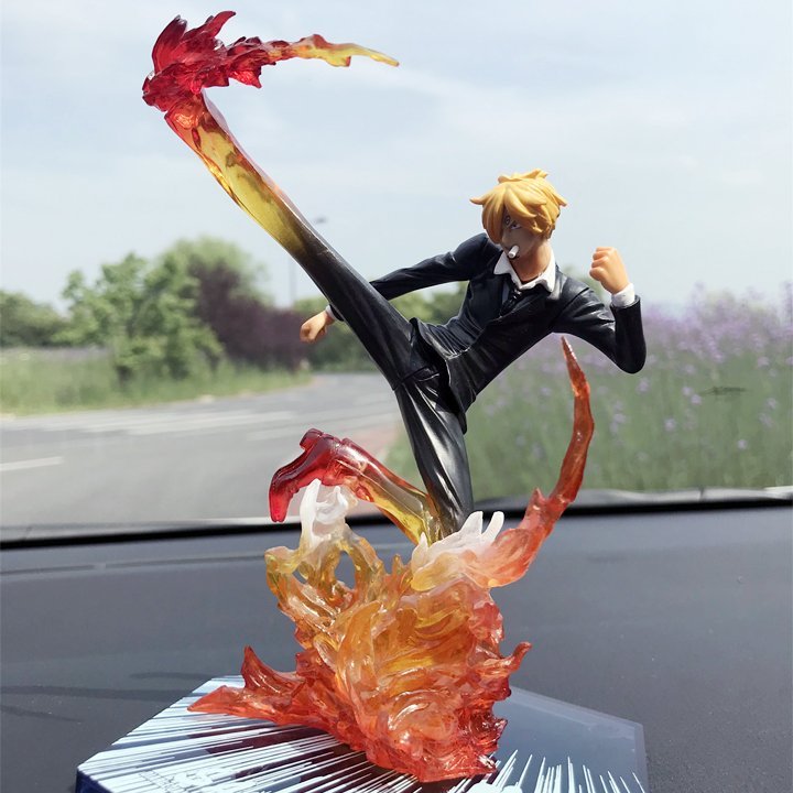 Mô Hình One Piece Sanji Chân Lửa. Nhất Cước Tung Hoành Thiên Hạ. Đồ Chơi Mô Hình Anime