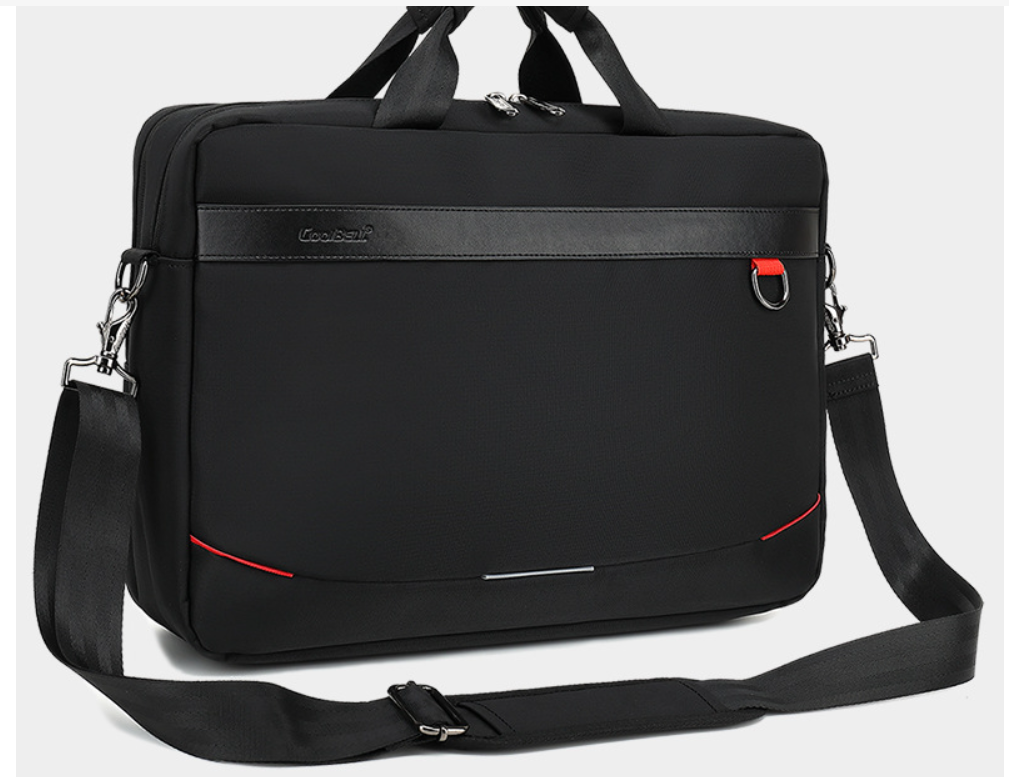 Túi Xách Laptop Nam Thời Trang Công Sở Cao Cấp Phong Cách Mới 15.6Inh - Màu Đen