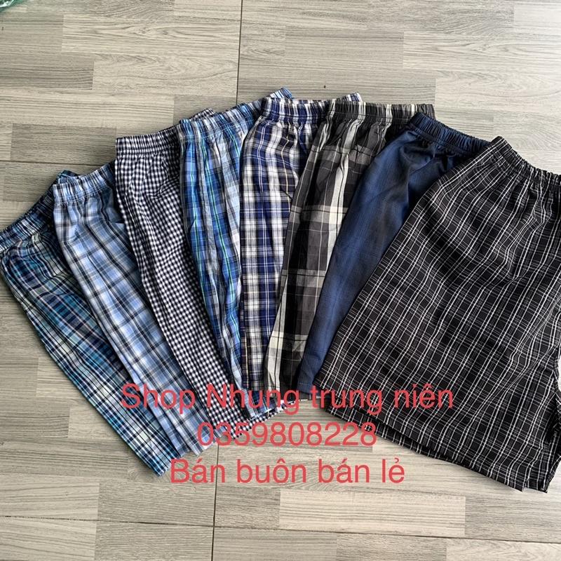 Quần đùi 100% cotton ảnh thật