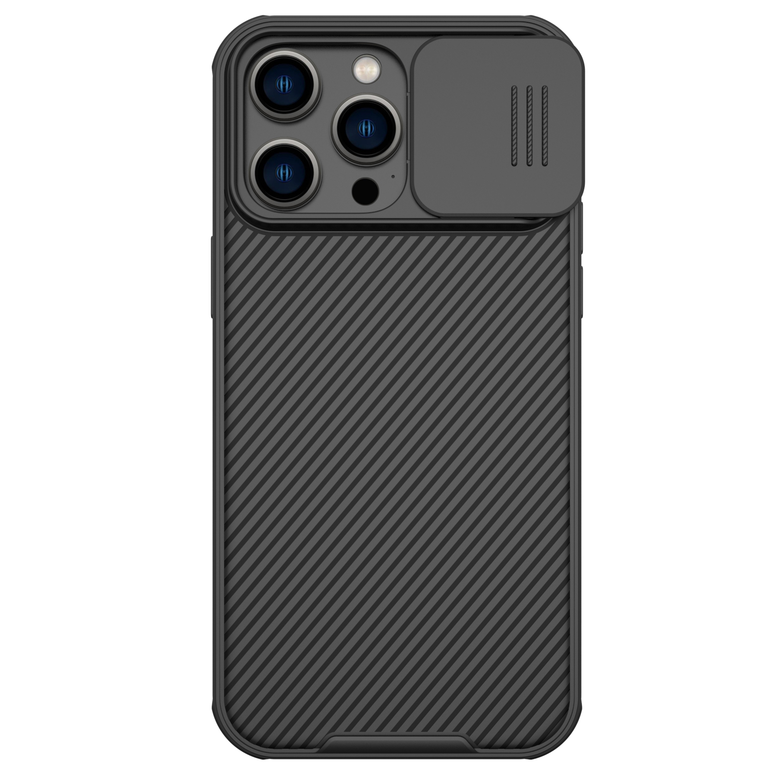 Ốp lưng bảo vệ Camera dành cho iPhone 14 Pro  iPhone 14 Pro Max chính hãng NILLKIN CamShield – hàng nhập khẩu – iPhone 14 Pro Max – Đen