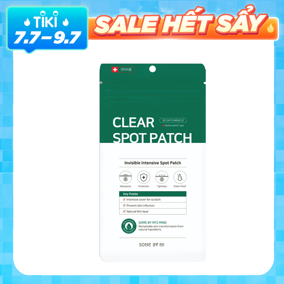 Set 18 Miếng Dán Mụn Some By Mi Clear Spot Patch (18 pcs)