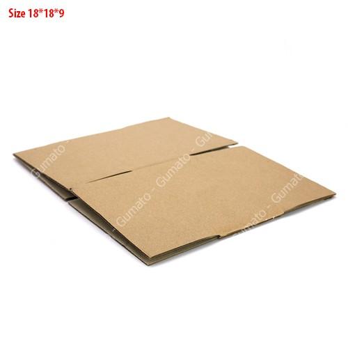 Hộp giấy P41 size 18x18x9 cm, thùng carton gói hàng Everest