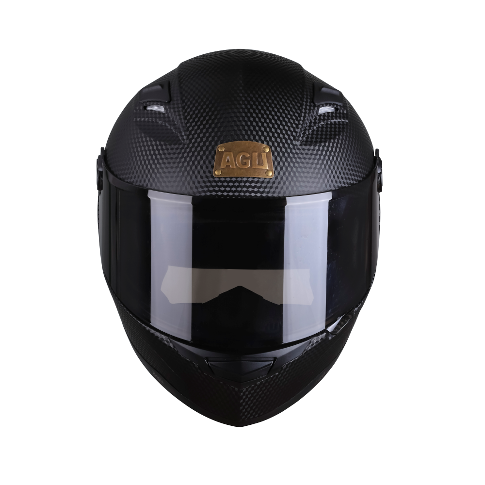 Mũ Bảo Hiểm Fullface AGU A138 Carbon Đuôi Gió - Tặng Túi Vải - Hàng Chính Hãng Bảo Hành 12 Tháng - Sản Phẩm Thời Trang Và Cao Cấp