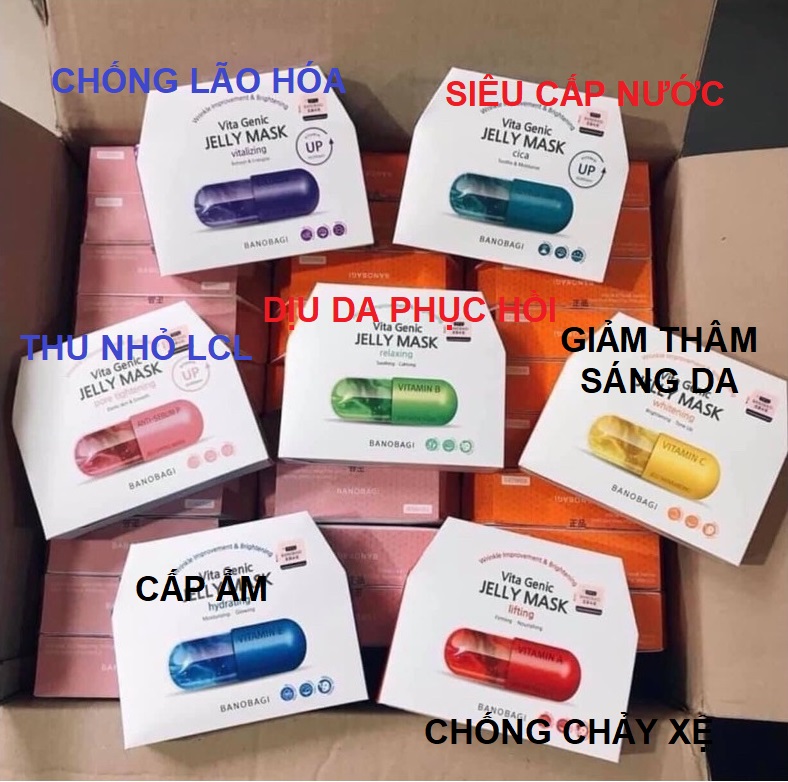 1 Miếng Mặt Nạ Dưỡng Da Banobagi Vita Genic Jelly Mask 30g
