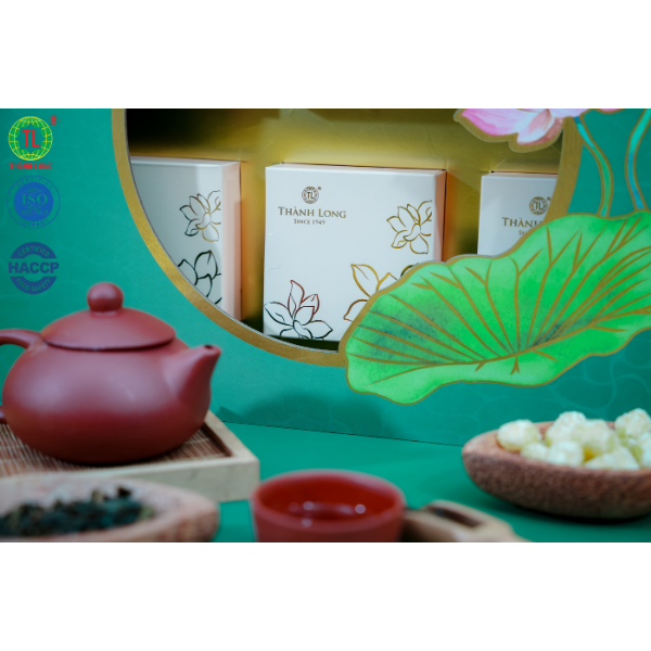 Hộp Bánh Trung Thu Lộc Phúc 6 Bánh(100g) Thành Long - Việt Nam