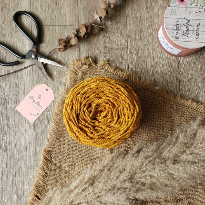 20 Màu - Dây cotton 3mm nguyên liệu làm macrame