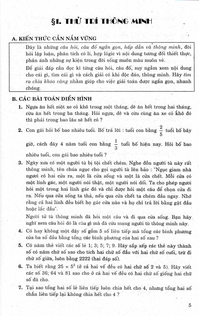 Tìm Chìa Khóa Vàng Giải Bài Toán Hay Lớp 8-9  _HA