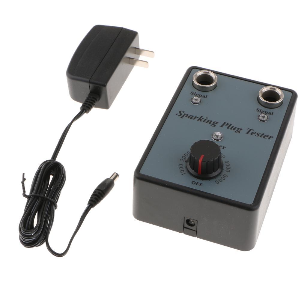 Dual Hole Spark Plug Tester  Ignition Plug Analyzer  Tool