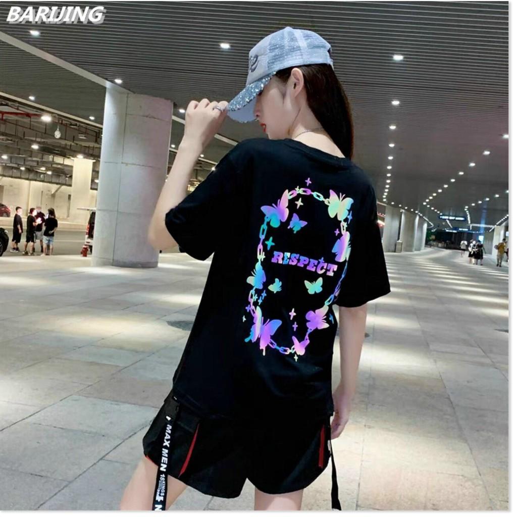 Áo thun Cotton in phản quang HOẠ TIẾT SIÊU ĐẸP , 7 MÀU CỰC CHẤT THỜI TRANG KING FASHION