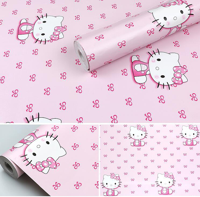 10m Giấy dán tường Hello Kitty C0036