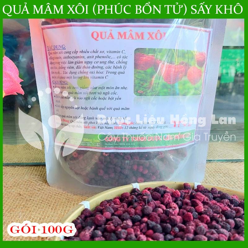 100G Phúc Bổn Tử (Quả Mâm Xôi) sấy khô thượng hạng loại 1