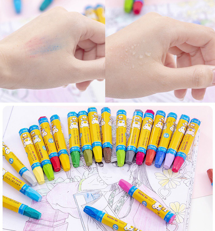 Hộp 24 Cây Bút Màu Sáp So Cute An Toàn Cho Bé