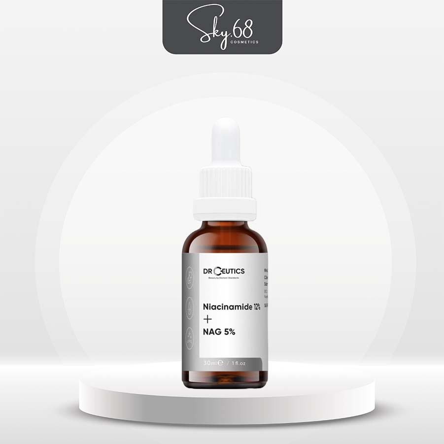 Serum Niacinamide 12% + NAG 5% DrCeutics Mờ Thâm Sáng Da Kiềm Dầu 30ml