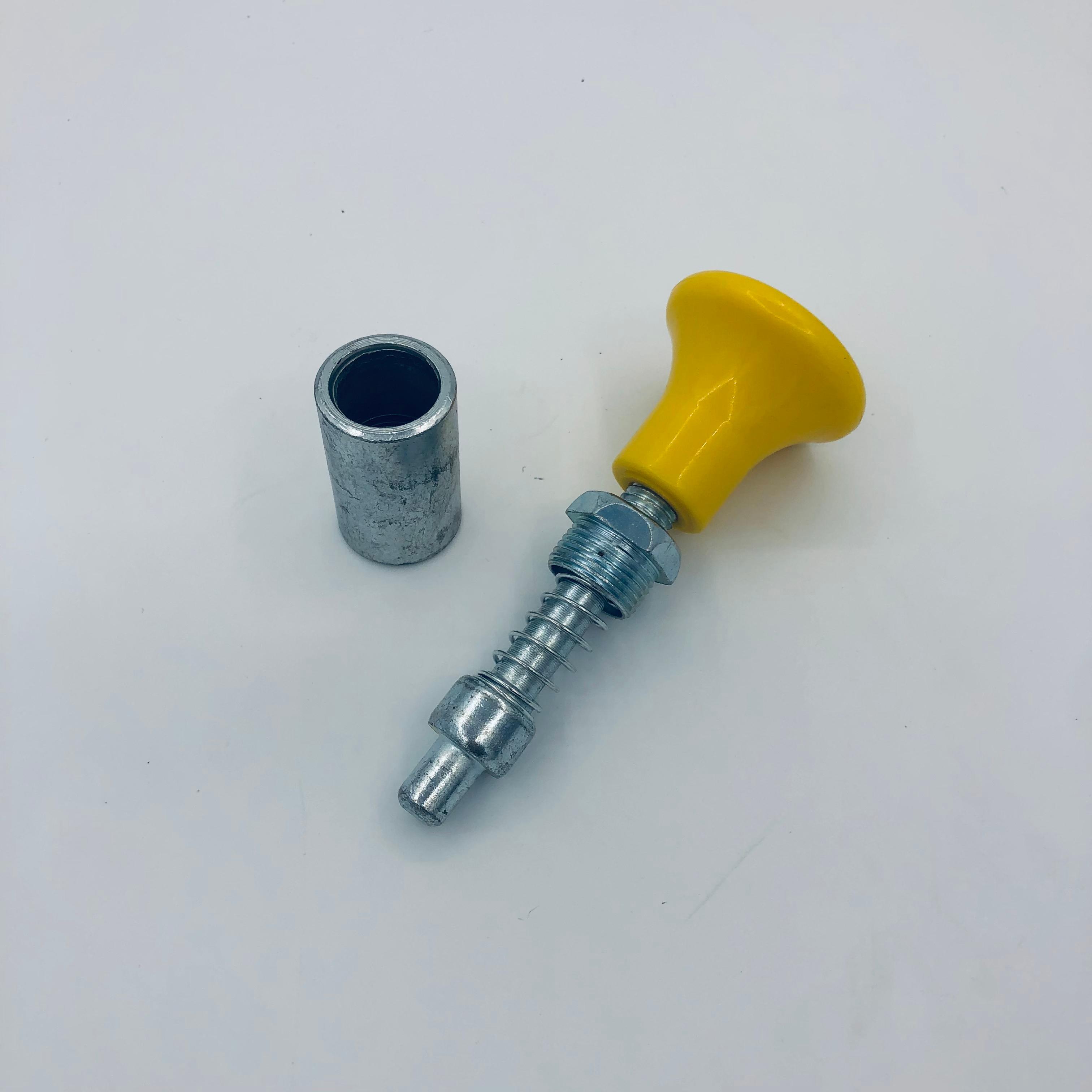 Tập thể dục kéo pin kéo pin phụ kiện tự khóa kéo pin kéo pin m20 điều chỉnh thiết bị cao cắm thiết bị cắm Color: Auburn