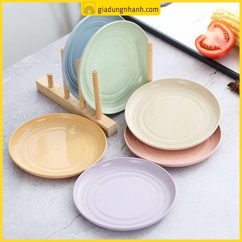 Bộ Đĩa Lúa Mạch Màu Pastel