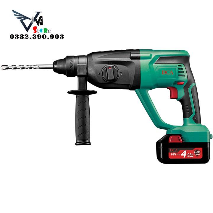 MÁY KHOAN BÊ TÔNG DÙNG PIN DCA 18v-4.0A.h