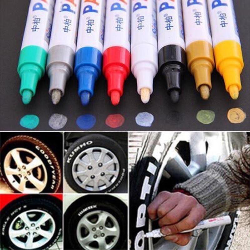 Bút đánh dấu chống thấm nước bằng cao su thích hợp cho xe hơi xe máy waja wiar alza yamaha