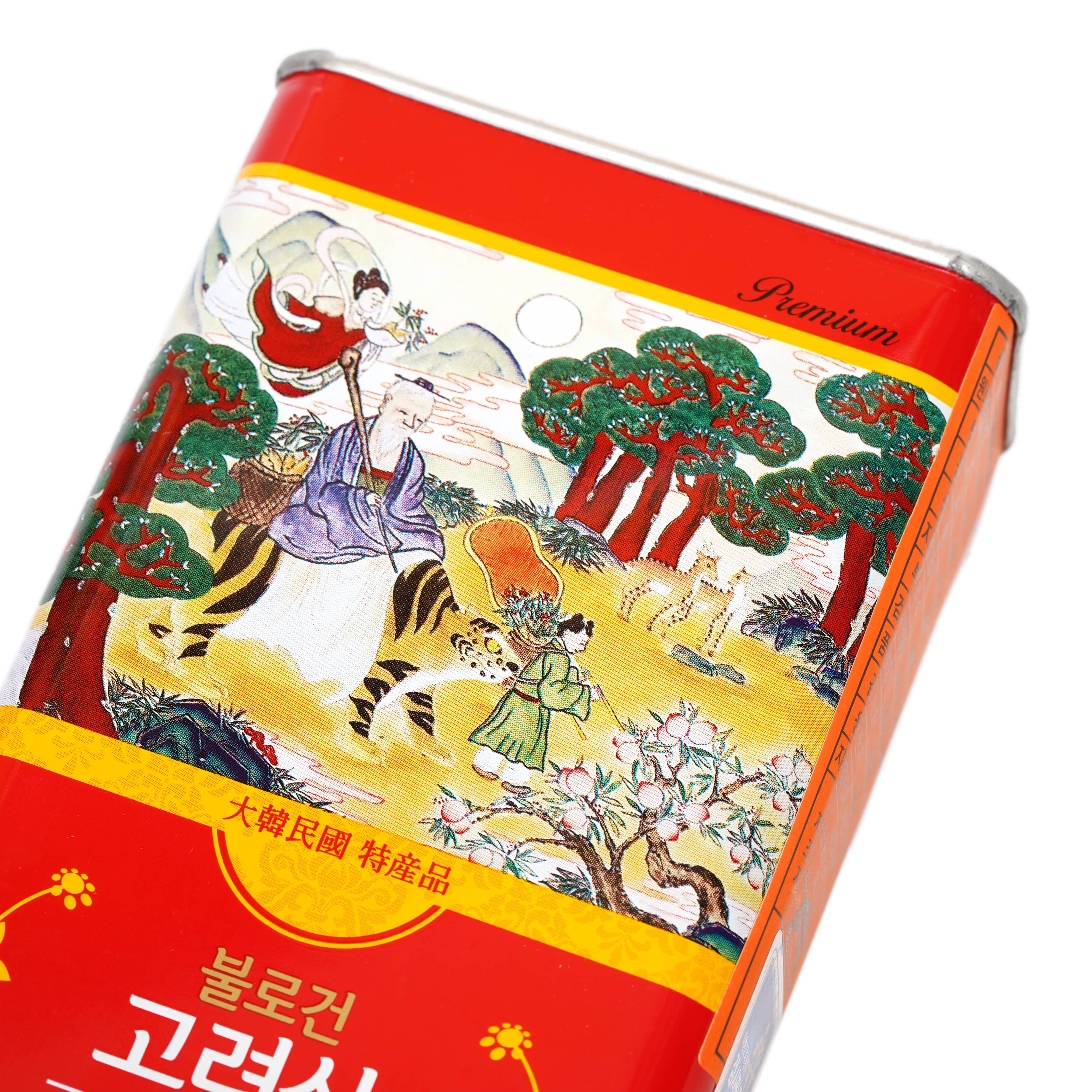 Hồng sâm củ khô Hàn Quốc Daedong Korea Ginseng 600g dòng Premium (21 -40 củ) - Tăng cường trí nhớ, hỗ trợ giảm mỡ máu, phòng ngừa tiểu đường, huyết áp