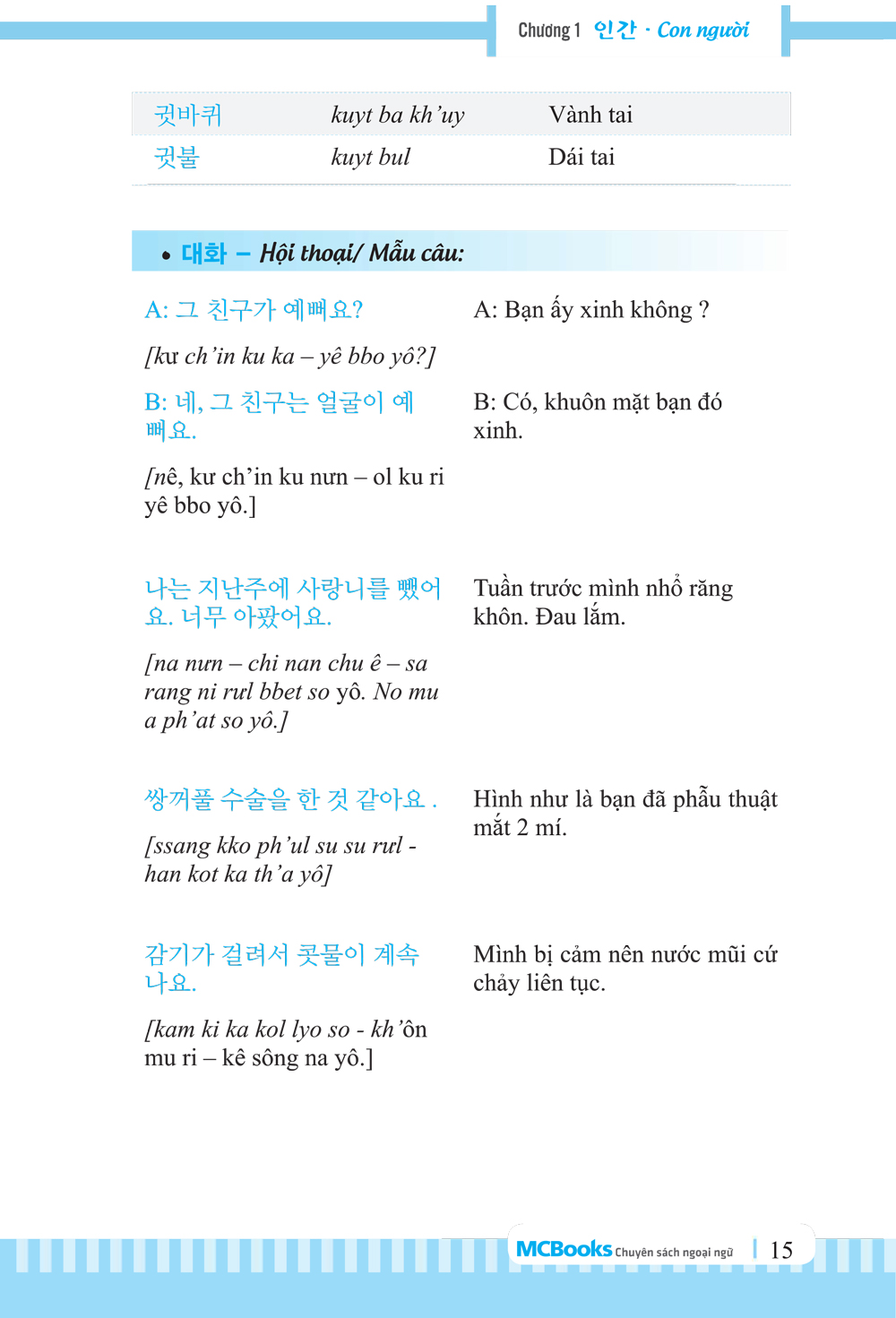 3000 Từ Vựng Tiếng Hàn Theo Chủ Đề - MC