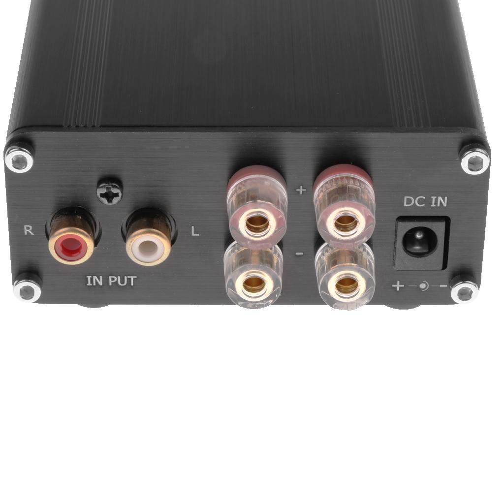 2 Channel Stereo Audio Amplifier Receiver Mini Class D Integrated Amp