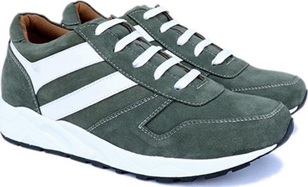 GIÀY TĂNG CHIỀU CAO GIÀY CAO DÀNH CHO NAM GIỚI T20 XANH RÊU DA LỘN - CAO 8CM GIÀY ĐỘN NAM CAO VƯỢT TRỘI