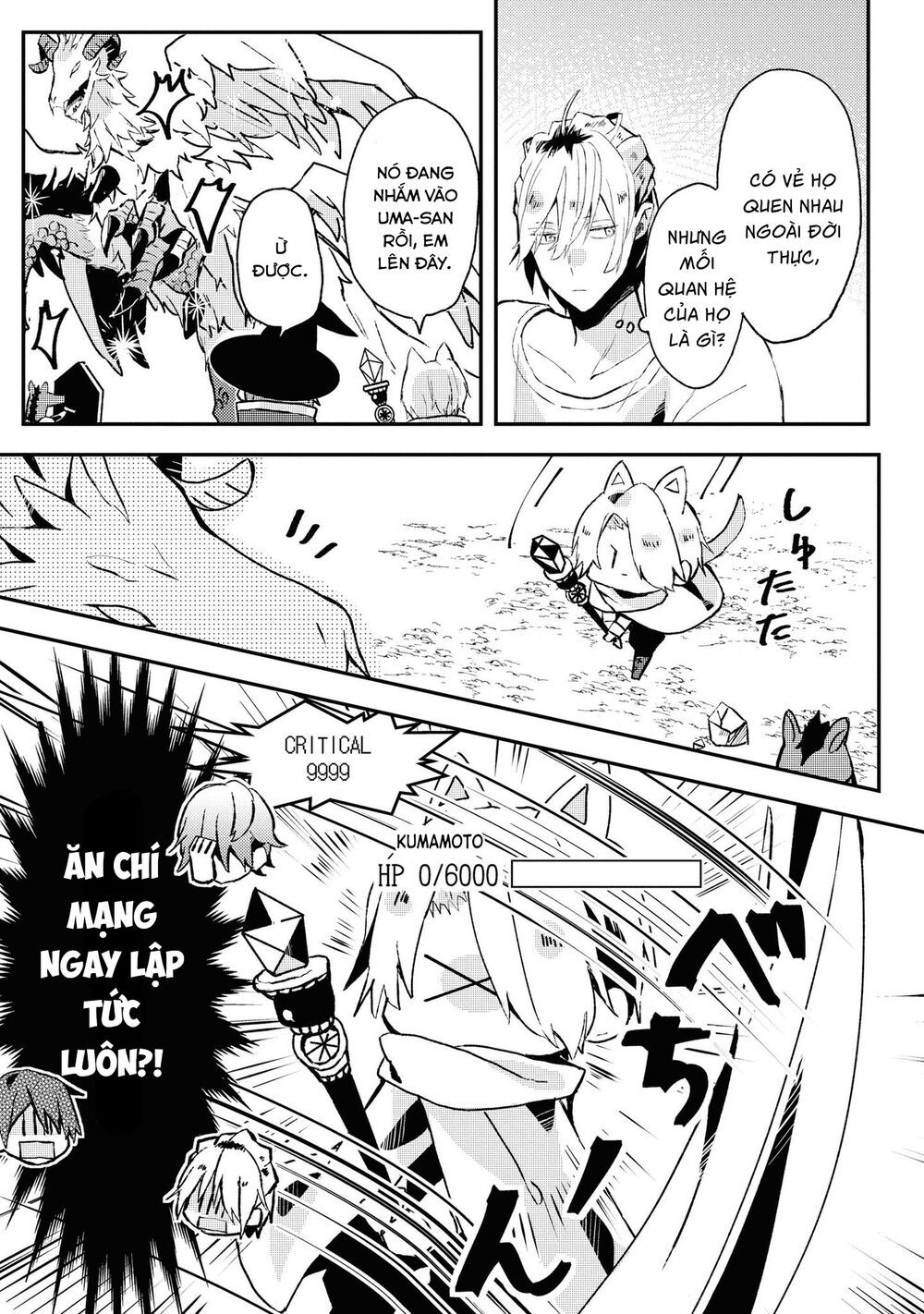 đồng đội game online, té là ngài sếp khó tính chapter 10 7