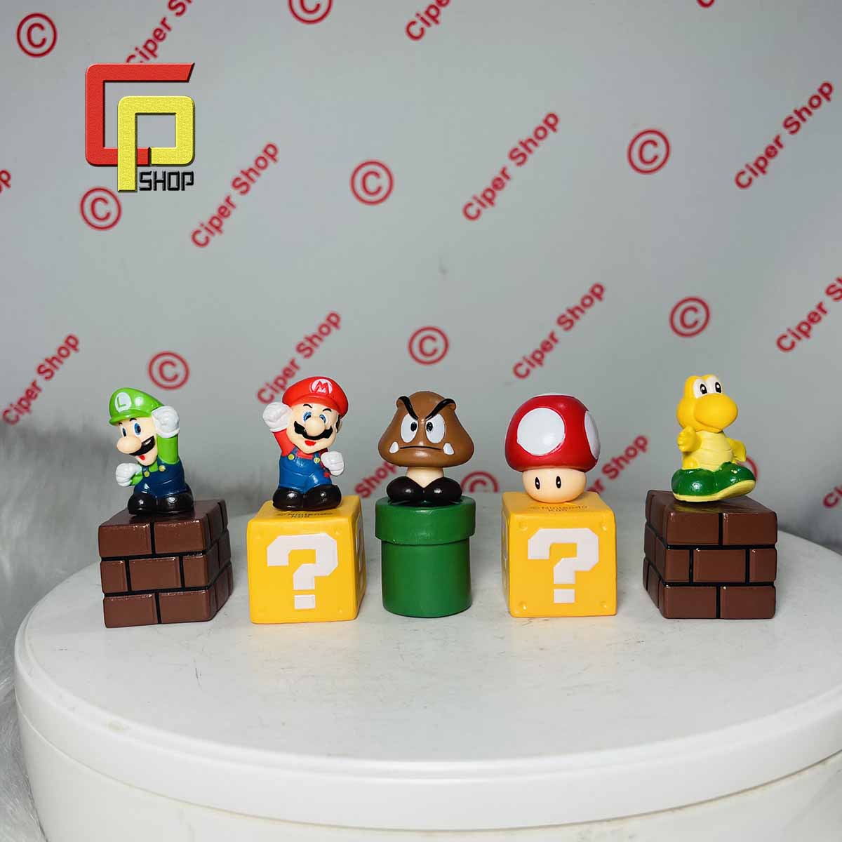 Mô hình nhân vật trong game Mario - Figure Mario bros - Mô hình Mario mini