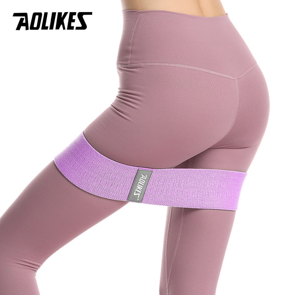 Dây kháng lực miniband tập mông đùi AOLIKES A-3604 Hip Resistance bands