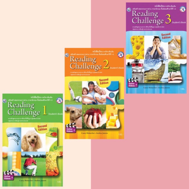 Combo 3 quyển Reading Challenge 1,2,3 Second Edition - Student Book + Free audio mp3 - Sách chuẩn nhập khẩu trực tiếp từ NXB Compass