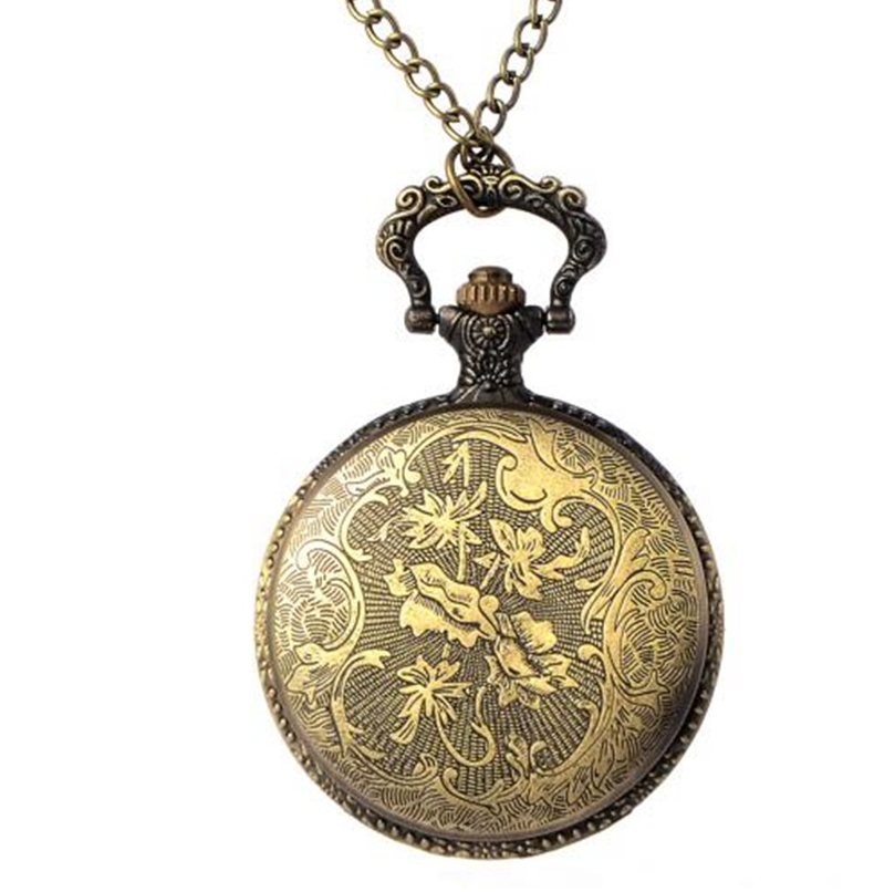 Đồng Vintage Phong Cách Khoa Học Viễn Tưởng Thạch Anh Đồng Hồ Bỏ Túi Rỗng Cướp Biển Vùng Caribe Đầu Lâu Kinh Dị Dây Chuyền Mặt Dây Chuyền Vòng Cổ Nam