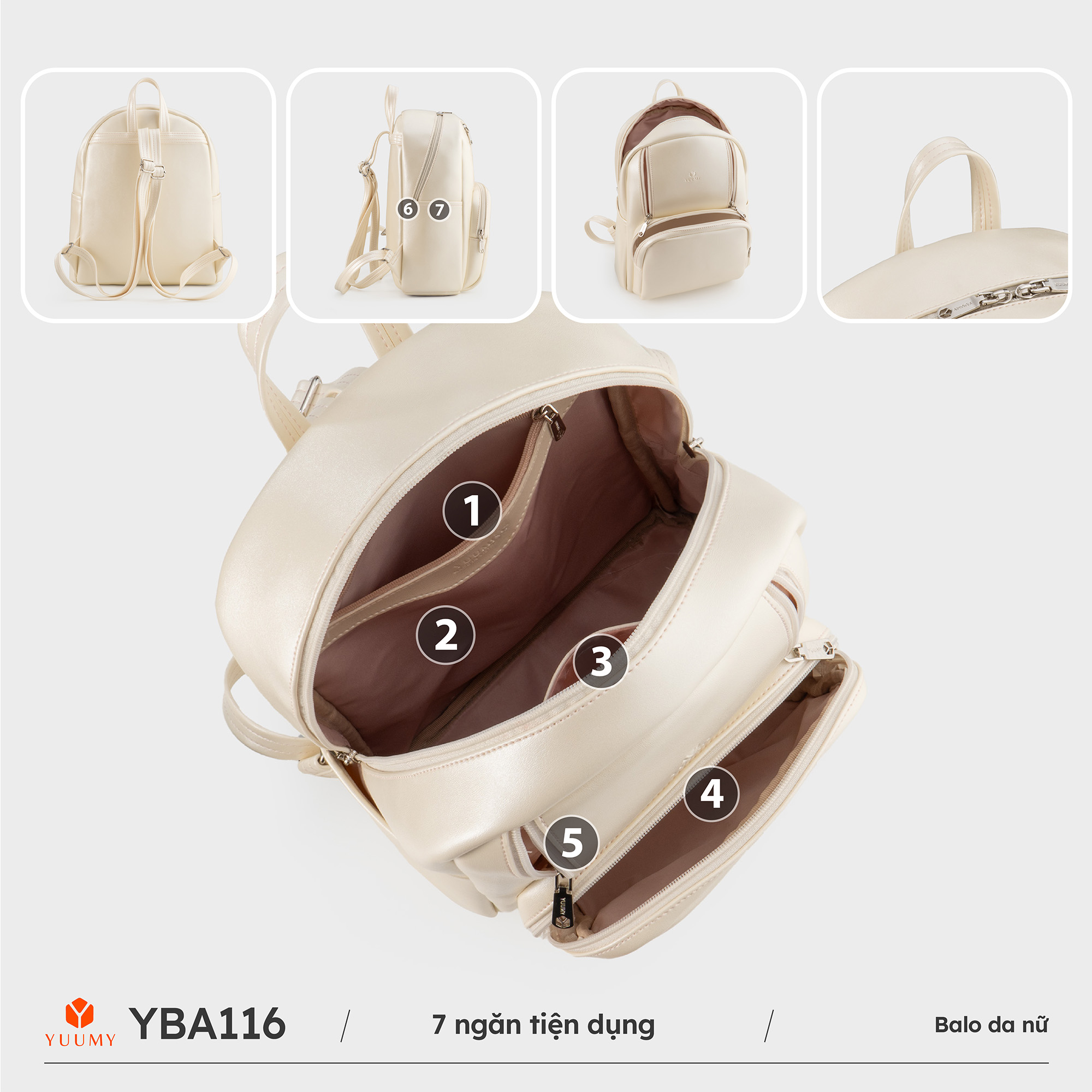 Balo nữ YUUMY YBA116