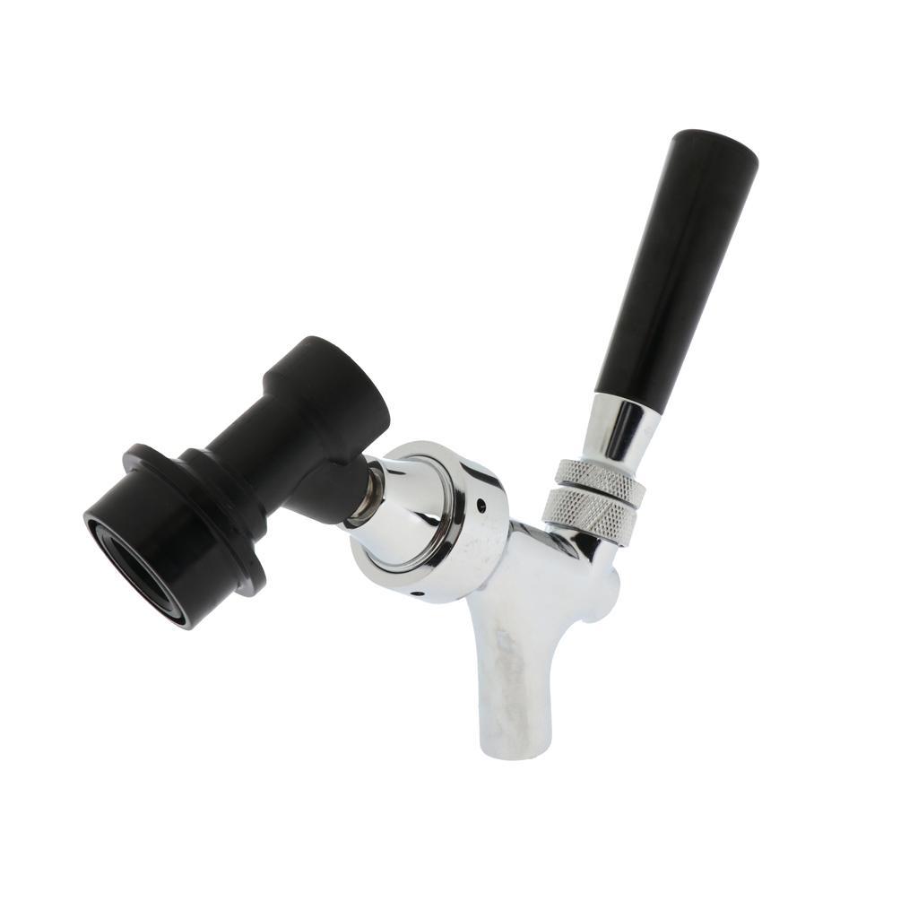 Draft Beer Faucet Tap Keg Faucet Kegerator Faucet / Tap with Handle Stainless Steel