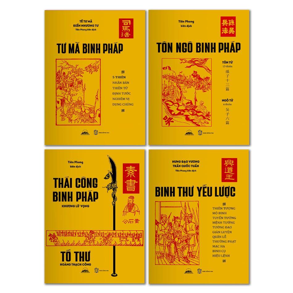 Sách - Combo 4 Cuốn Binh Pháp Toàn Thư - NXB Đồng Nai
