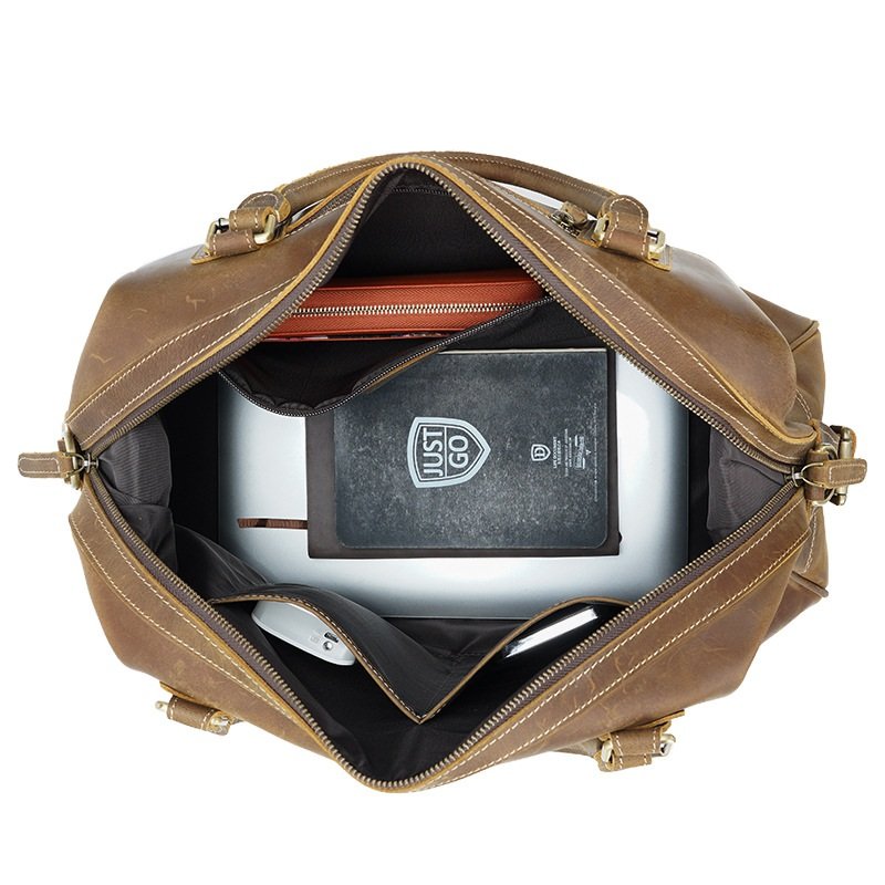 TÚI DU LỊCH DA BÒ SÁP CAO CẤP TX003