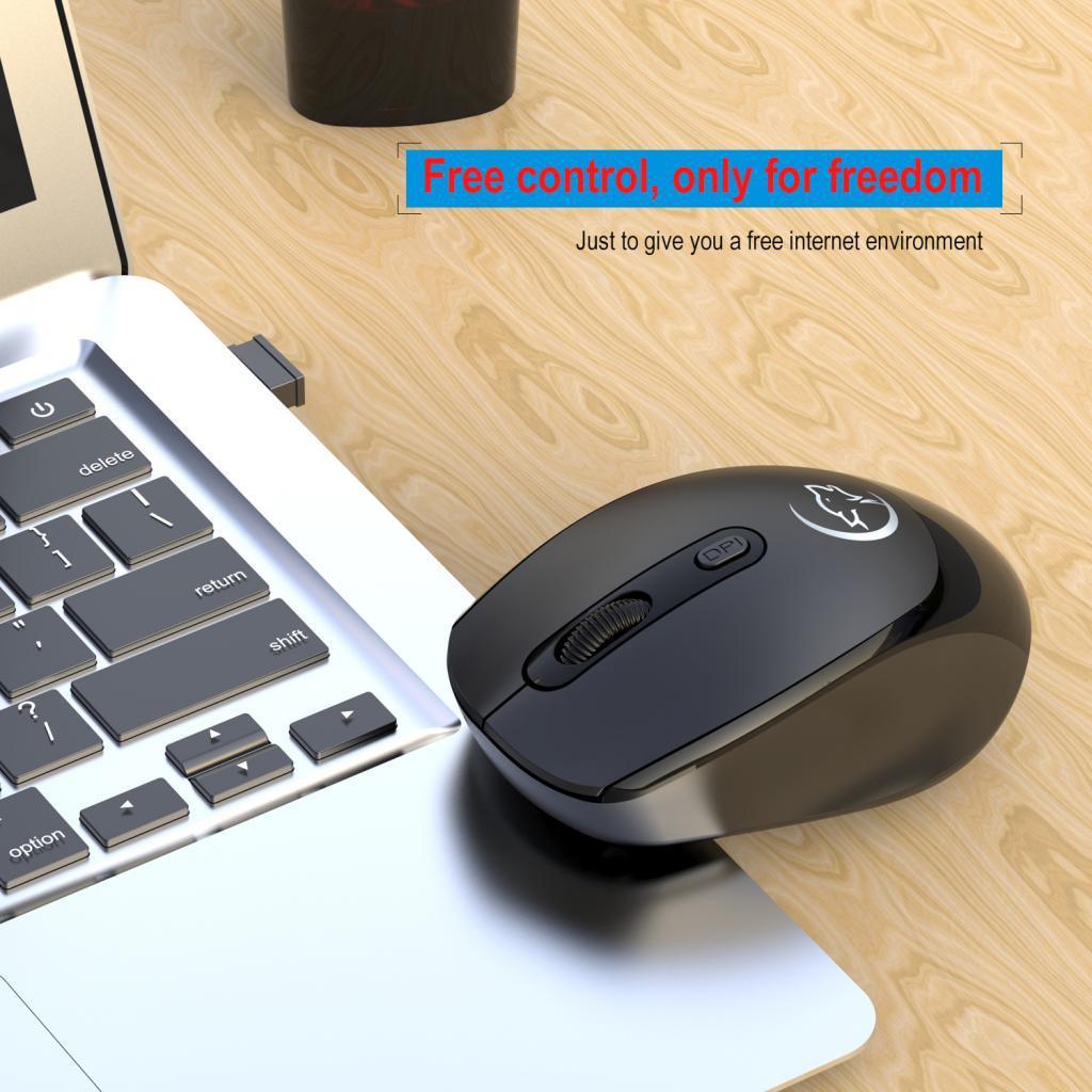 Fashionable 1200/1600/2400DPI Rechargeable 2.4G USB Wireless Optical Mouse