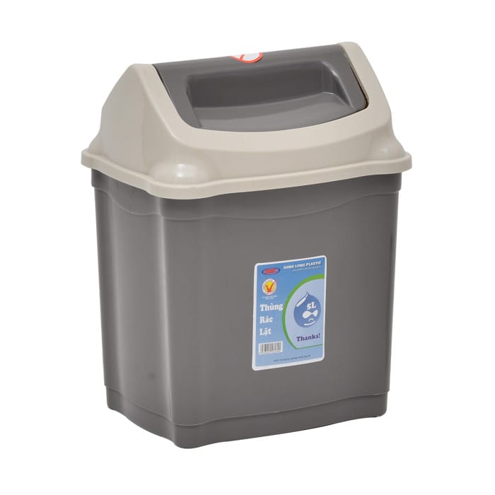 THÙNG ĐỰNG RÁC CÓ NẮP LẬT NHIỀU SIZE :  60L - 45L - 28L - 16L - 9L - 5L