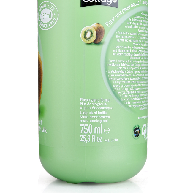 Sữa tắm COTTAGE Le Kiwi (Hương Kiwi) 750ml