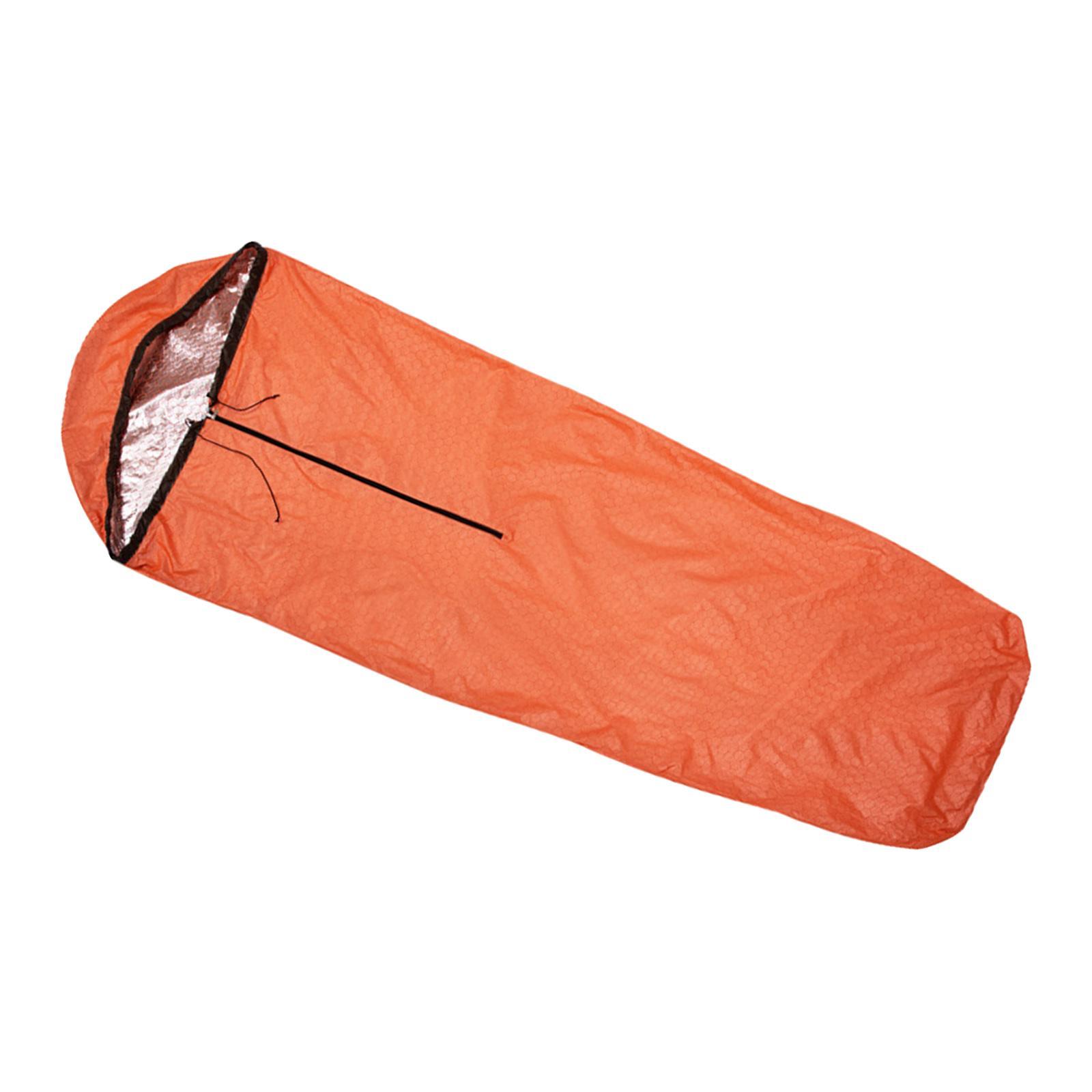 Emergency Sleeping Bag, Breathable Nylon Cloth Bag for Outdoor Camping