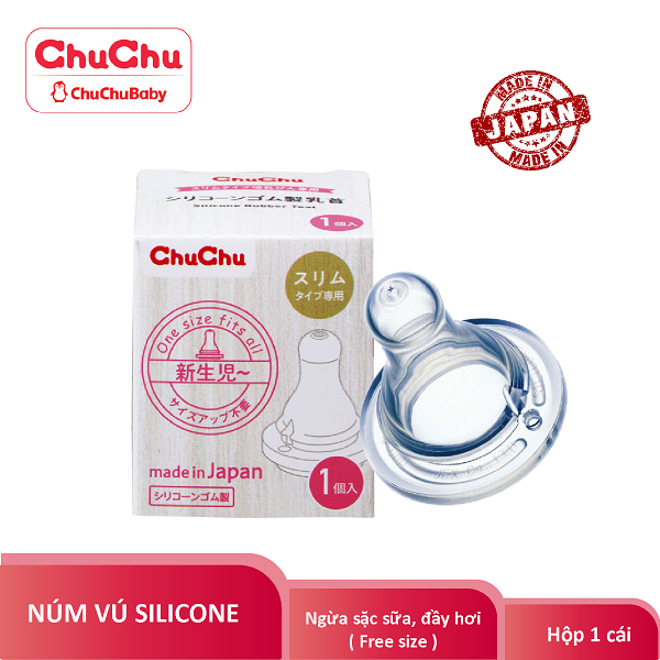 Combo Bình Sữa  PPSU Cổ Thường 150ml  + 1 Núm Vú Silicon (chống đầy hơi, sặc sữa) Chuchubaby